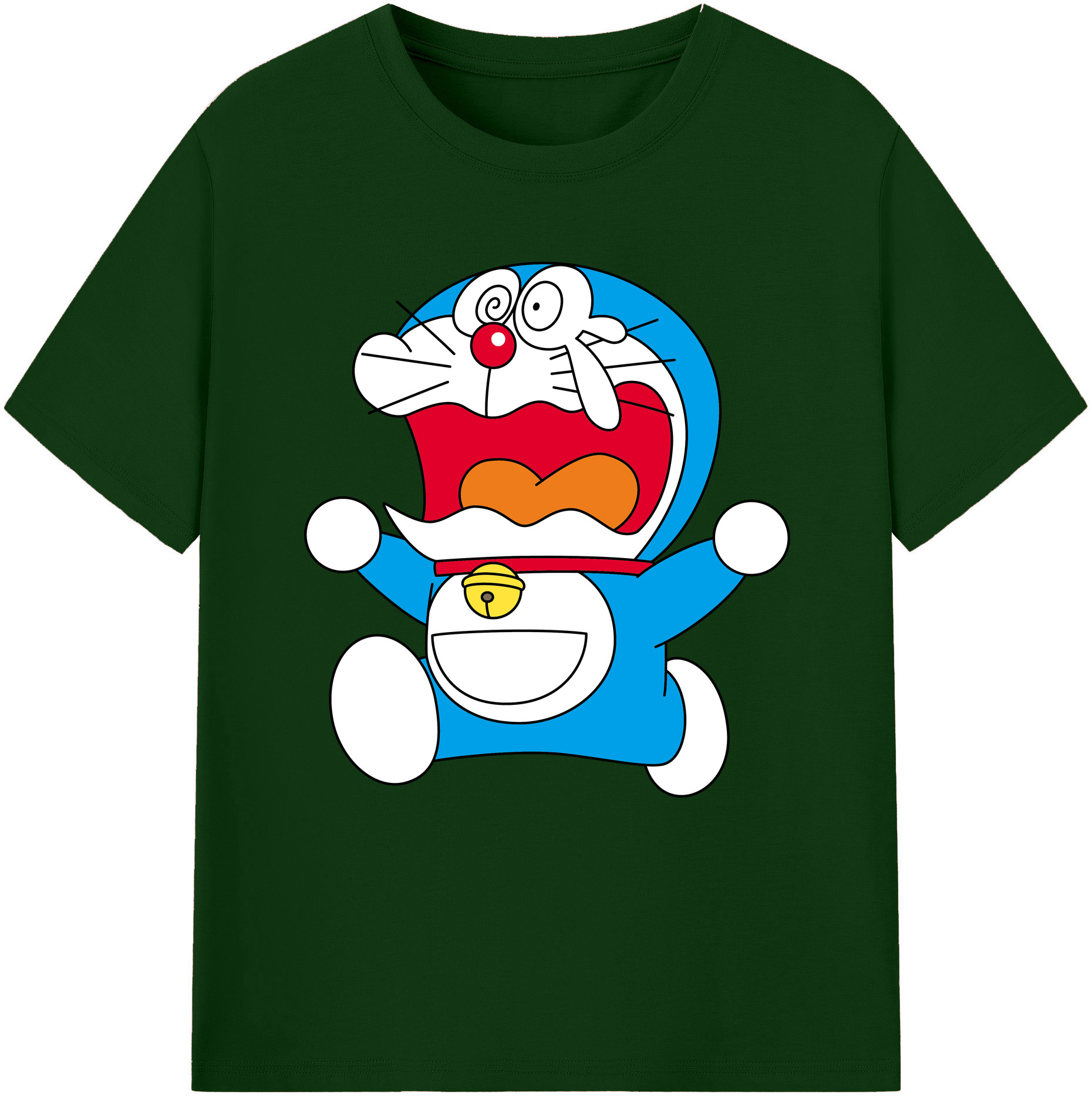 （画像用） ドラえもん Doraemon 綿100％半袖Tシャツ（フロントプリント）